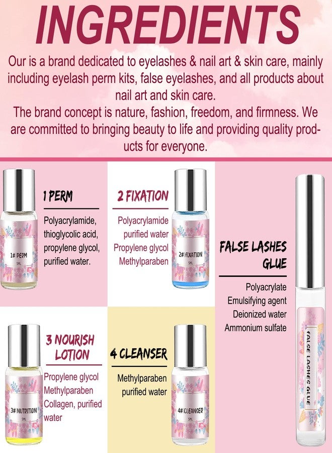 KITNOBLIS Lash Lift Kit, Eyelash Lift Kit, Professional Eyelash Extensions,Semi-Permanent Curling Lash Perm Kit, Long Lasting Wave Lash Curling for Home or Salon Use Beautify Your Lashes - Image 3